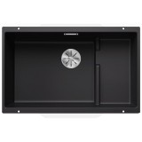 BLANCO SUBLINE 700-U LEVEL Aláépíthető Gránit Mosogató Medence Fekete
