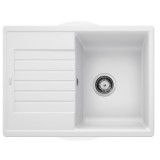 BLANCO ZIA 45S Compact Gránit Mosogató Medence Fehér