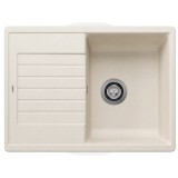 BLANCO ZIA 45S Compact Gránit Mosogató Medence Törtfehér