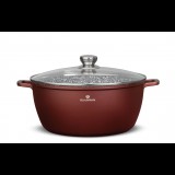 Blaumann BL-4078 Cerastone Fazék Üveg fedővel Ø 22cm 3.2L - Bronz (BL-4078)