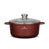 Blaumann BL-4079 4,5L Cerastone Fazék Üveg fedővel Ø 24cm 4.5L - Bronz (BL-4079)