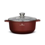 Blaumann BL-4080 Cerastone Fazék Üveg fedővel Ø 26cm 5.5L - Bronz (BL-4080)