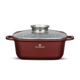 Blaumann BL-4092 Cerastone Főzőedény üveg fedővel Ø 24cm 4,4L - Bronz (BL-4092)