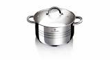 Blaumann - Gourmet Line Blaumann Gourmet Line rozsdamentes acél magas lábas fedővel, 16 cm