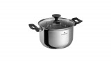 Blaumann - Gourmet Line Blaumann Gourmet Line rozsdamentes acél magas lábas fedővel, bakelit fogóval