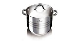 Blaumann Gourmet Line, rozsdamentes fazék, üvegfedővel, 9,5 literes - Ingyenes szállítással