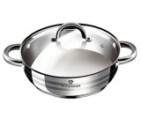 Blaumann Gourmet Line Rozsdamentes Lábas üvegfedővel, 32 x 13 cm, 10 literes