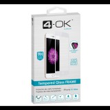 Blautel 4-OK képernyővédő üveg (3D full glue, íves, teljes felületén tapad, tok barát, karcálló, 9H) FEKETE [Apple iPhone 11 Pro Max] (PRFXPB) - Kijelzővédő fólia