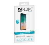 Blautel 4-OK képernyővédő üveg (3D, íves, karcálló, tokbarát, ujjlenyomat olvasó, 9H) ÁTLÁTSZÓ Xiaomi 13 Lite