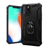 Blautel 4-OK  műanyag telefonvédő (közepesen ütésálló, Apple iPhone 13 Pro szilikon belső) fekete