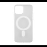 Blautel 4-OK műanyag telefonvédő (szilikon keret, közepesen ütésálló, Magsafe rögzítésű) ÁTLÁTSZÓ [Apple iPhone 12 mini] (MSI12T) - Telefontok