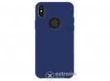 Blautel 4-OK SILK műanyag tok Apple iPhone XS Max (6,5") készülékhez, sötétkék