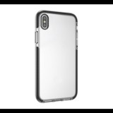 Blautel 4-OK szilikon telefonvédő (közepesen ütésálló, légpárnás keret) FEKETE [Apple iPhone XS Max 6.5] (CISIXP)