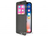 Blautel 4-OK View Window álló tok Apple iPhone XS Max (6,5") készülékhez, fekete