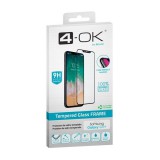 Blautel Samsung Galaxy S23 Plus (SM-S916) 4-ok képernyővédő üveg (3d, íves, karcálló, ujjlenyomat olvasó) fekete