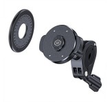 BLAVEC VELO kerékpáros és motoros telefontartó (360°, kormányra rögzíthető, Magsafe, 4.7-6.8" méret) FEKETE