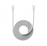 Bliszteres Xiaomi BHR087AGL fehér USB Type-C - Type-C gyorstöltő szövetbevonatos adatkábel 2m 6A