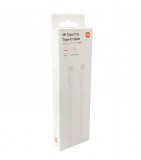 Bliszteres Xiaomi fehér gyári USB Type-C - Type-C gyorstöltő adatkábel 1,5 m 5A