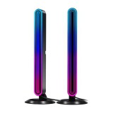 BlitzWolf BW-AL1 LED RGBx2 Asztali Lámpa - Fekete (BW-AL1)