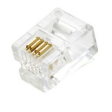 BLM RJ11 6P4C telefon csatlakozó dugó 1db