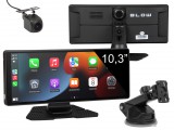 BLOW CarPlay 5.0 vezeték nélküli multimédiás állomás 10,26" kijelzővel, menetrögzítővel és tolatókamerával