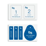 Blue Star edzett üveg fekete szegéllyel Samsung Galaxy S25