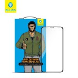 BLUEO 5D Mr. Monkey Glass - Apple Iphone XS Max 6,5" fekete (HD) üvegfólia