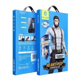 BLUEO Apple iPhone 17 Pro 5D Mr. Monkey edzett üveg - fekete (Strong Privacy)