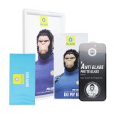 BlueO Mr. Monkey Glass Strong Matte matt edzett üveg fekete szegéllyel iPhone 17 Pro Max