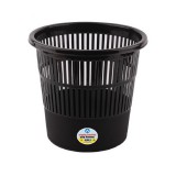 Bluering Rácsos fekete 16l-es 315x305mm műanyag papírkosár