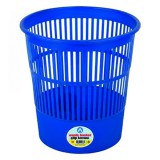 Bluering Rácsos kék 16l-es 315x305mm műanyag papírkosár
