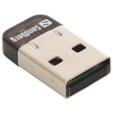 Bluetooth Adapter - Nano Bluetooth 4.0 Dongle (fekete; BT4.0 EDR; 25m;) (SANDBERG_133-81)