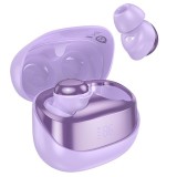 Bluetooth fülhallgató TWS vezeték nélküli headset, alváshoz (sleep) kialakítás, 24 óra üzemidő, lila, Hoco EW200