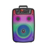 Bluetooth hangszóró vezetékes mikrofonnal távirányítóval Kakusiga KSC-688 fekete