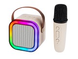 Bluetooth KARAOKE RGB hangszóró 1 mikrofon