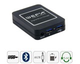 Bluetooth kihangosító és USB SD AUX illesztő gyári autórádiókhoz WEFA-606