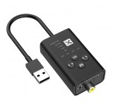 Bluetooth transmitter audió adó dual aptX usb optika 3,5yack coax csatlakozás