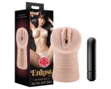 Blush Enlust Ayumi - vibrációs műpunci MI képekkel (natúr)