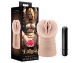 Blush Enlust Destini - vibrációs műpunci MI képekkel (natúr)