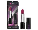 Blush Lipstick Rosé - vízálló rúzs vibrátor (fekete-pink)
