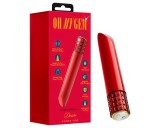 Blush Oh My Gem - akkus rúzs vibrátor (piros)