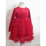 Bm Francesca - elegáns kislány karácsonyi ruha (104/110) - TÖBB MÉRETBEN