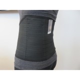 Bm Hasleszorító, alakformáló öv - fekete (L-XL) - TÖBB MÉRETBEN