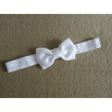 Bm Hófehér masnis kislány hajpánt (0-4 év)