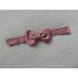 Bm Mályva masnis kislány hajpánt (0-4 év)