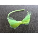 Bm Masnis kislány hajpánt/hajráf - libazöld