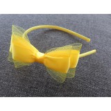 Bm Masnis kislány hajpánt/hajráf - napsárga