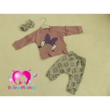 Bm Minnie babaruha szett hajpánttal - 3 részes (68) - TÖBB MÉRETBEN