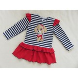 Bm Skye mintás kislány ruha (92) -TÖBB MÉRETBEN