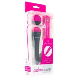 Bms PalmPower Wand - masszírozó vibrátor powerbankkal (pink-szürke)